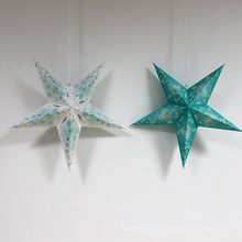 Estrella de Navidad de papel para artículos de fiesta de decoración de Navidad